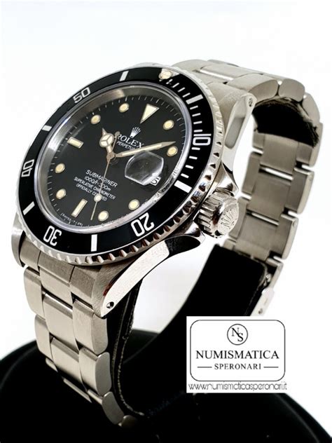 rolex submariner anni '70 prezzo|rolex sottomarino stampato.